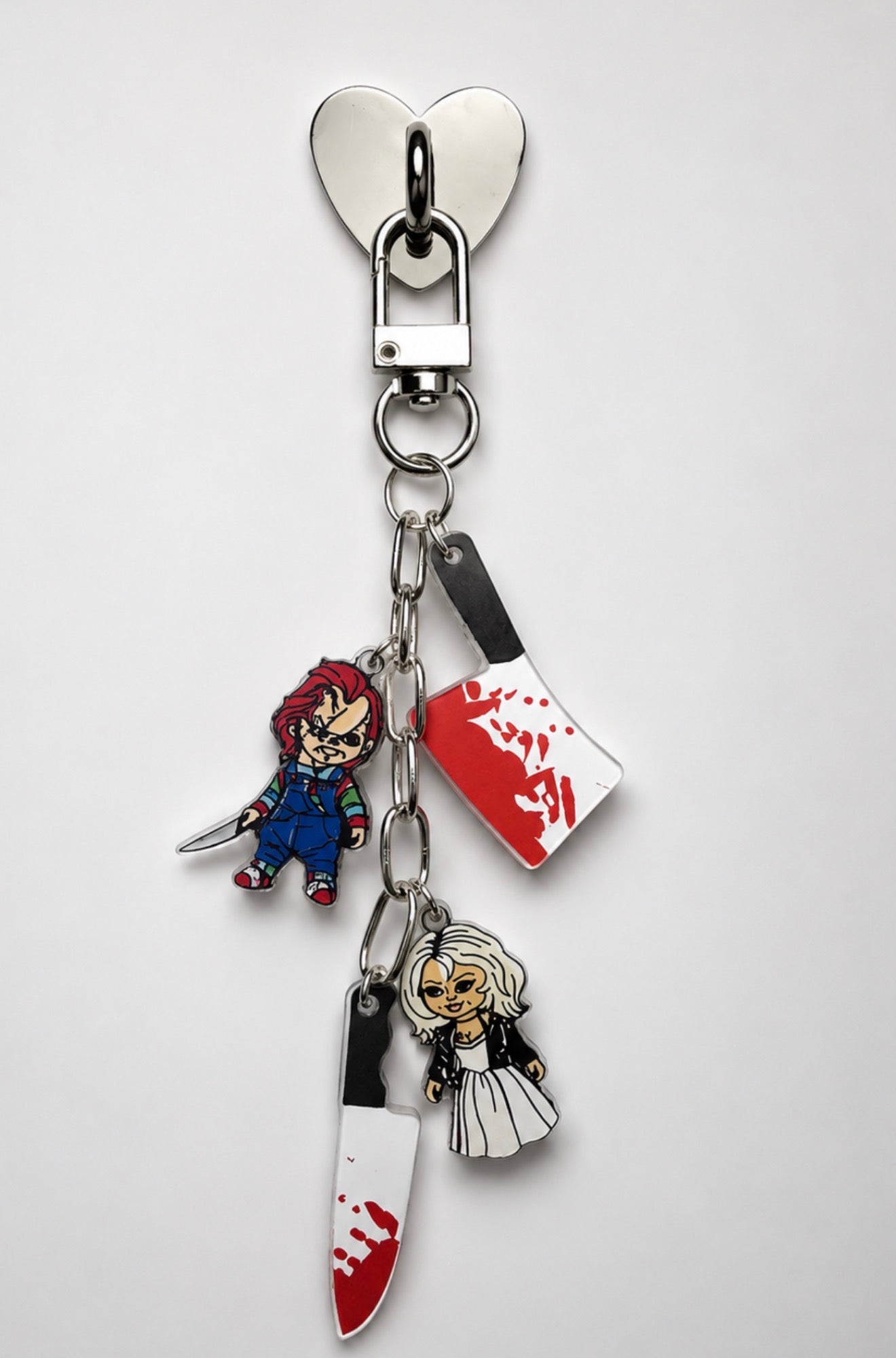 Chucky and his GF Charm (Phone/Cup/Keychain)