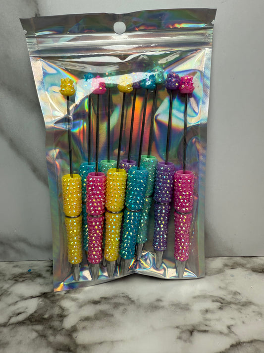 Rhinestone Pens - 10pcs