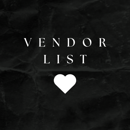 Vendor List